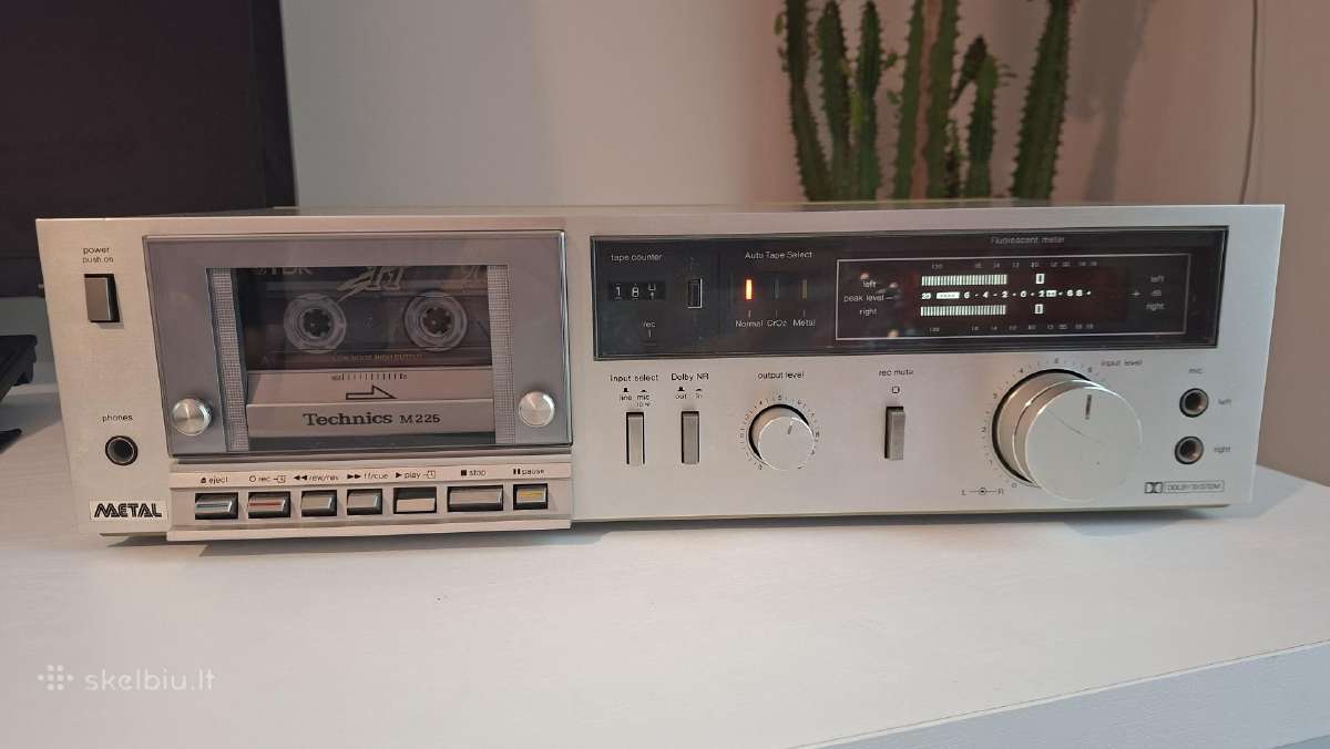 Kasetinė deka Technics RS M225 - nuotraukos Nr. 4