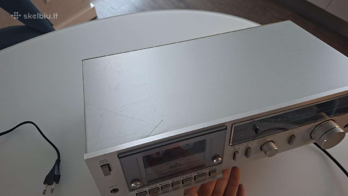 Kasetinė deka Technics RS M225 - nuotraukos Nr. 5
