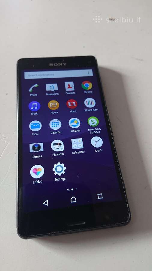 Sony-z 5803-16 GB.defect. - nuotraukos Nr. 3