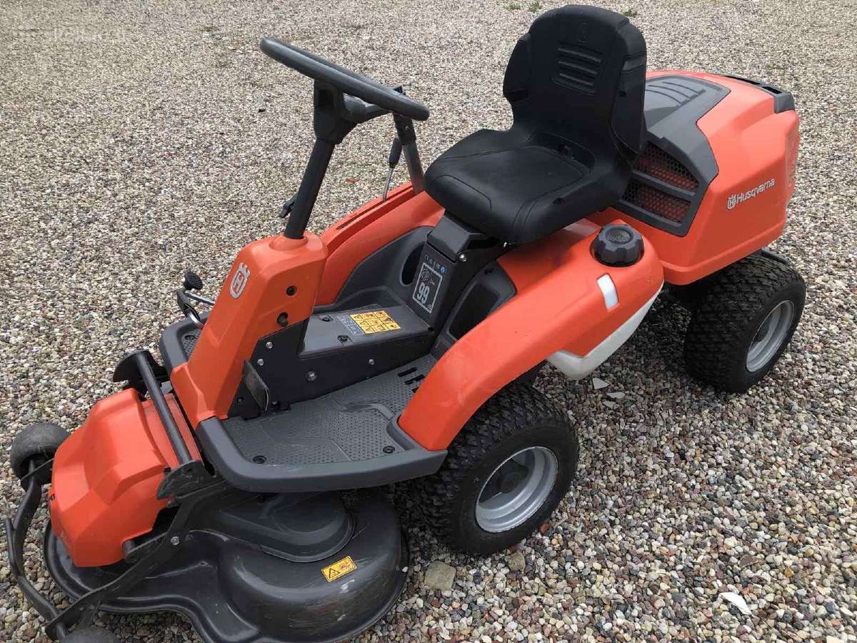 Sodo traktoriukas husqwarna rider r214c - nuotraukos Nr. 2