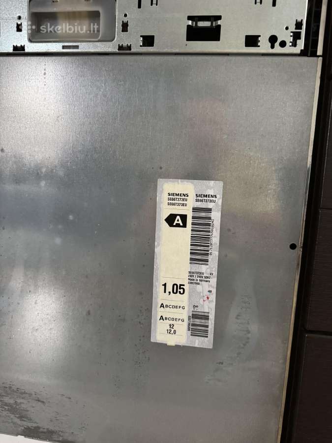 Integruojama Siemens indaplovė 30€ - nuotraukos Nr. 5