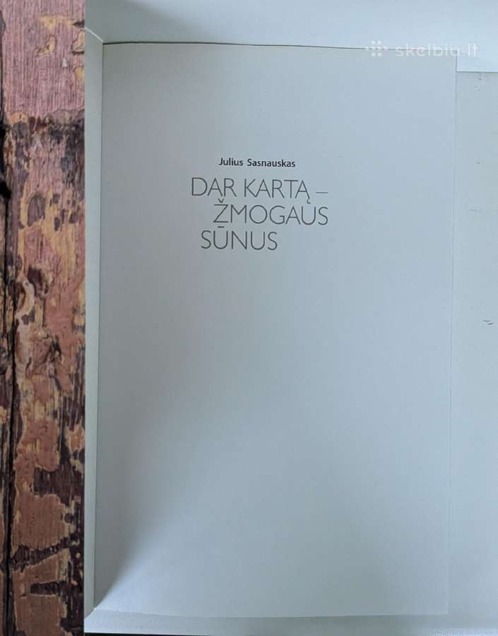 Dar kartą - žmogaus sūnus - nuotraukos Nr. 3