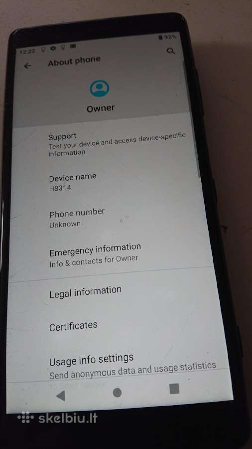 Sony-8314-1 Sim.xz-compact.64 GB. - nuotraukos Nr. 2