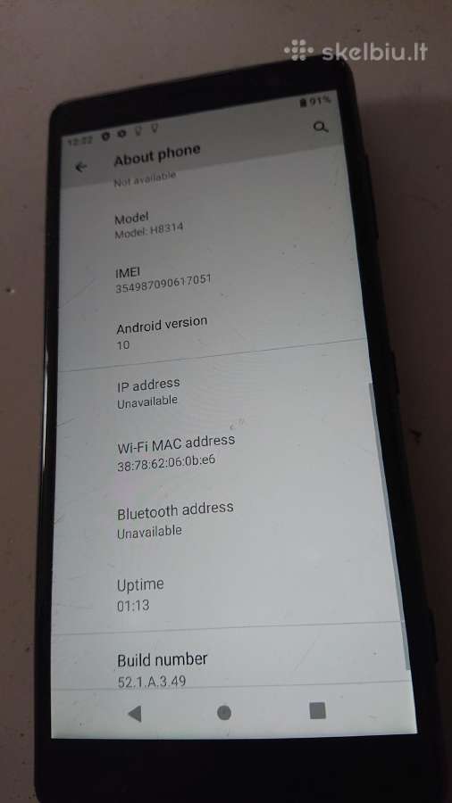 Sony-8314-1 Sim.xz-compact.64 GB. - nuotraukos Nr. 3