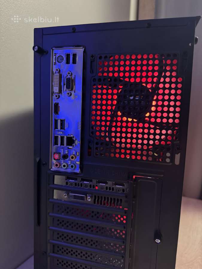 Stacionarus Kompiuteris Rx 480 8gb i5 16gb RAM - nuotraukos Nr. 7