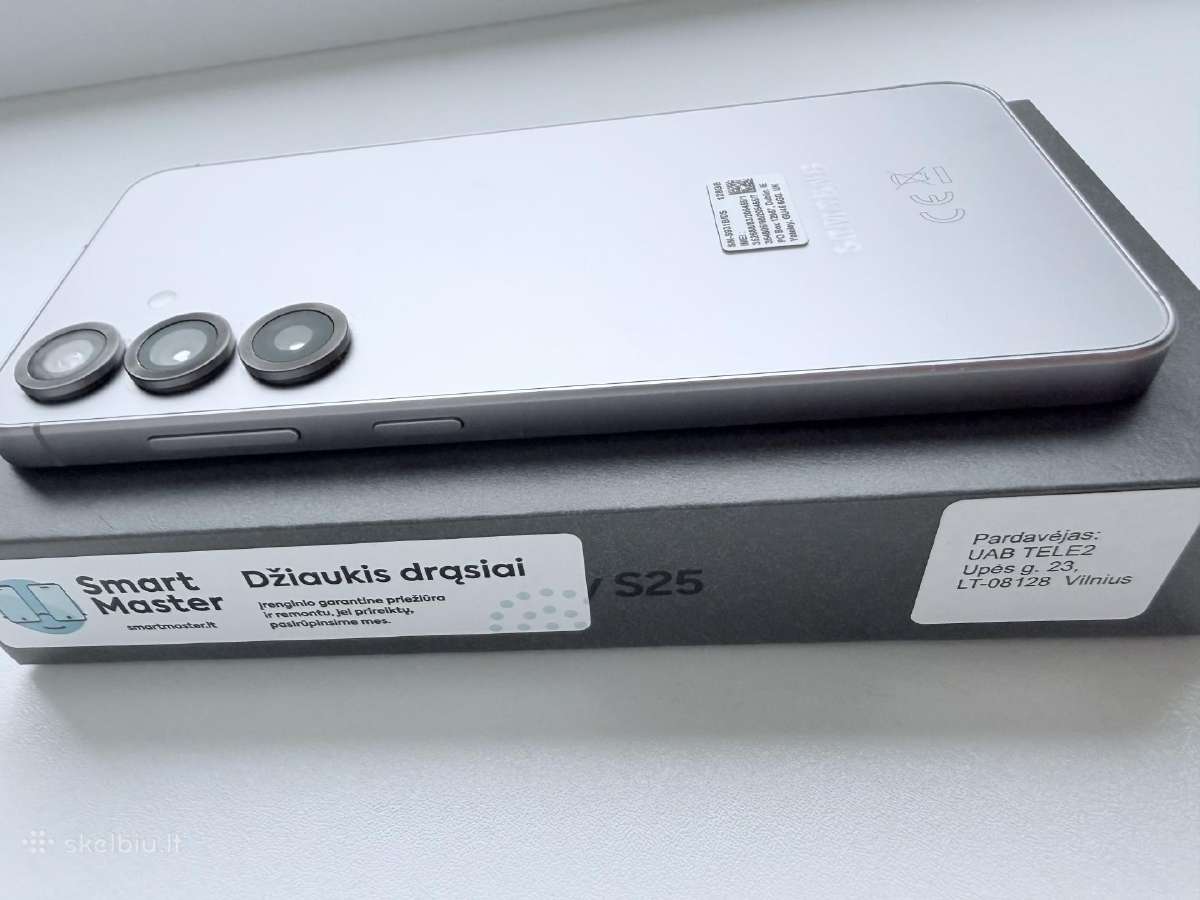 Parduodamas Samsung Galaxy S25 128 GB – Silver - nuotraukos Nr. 4