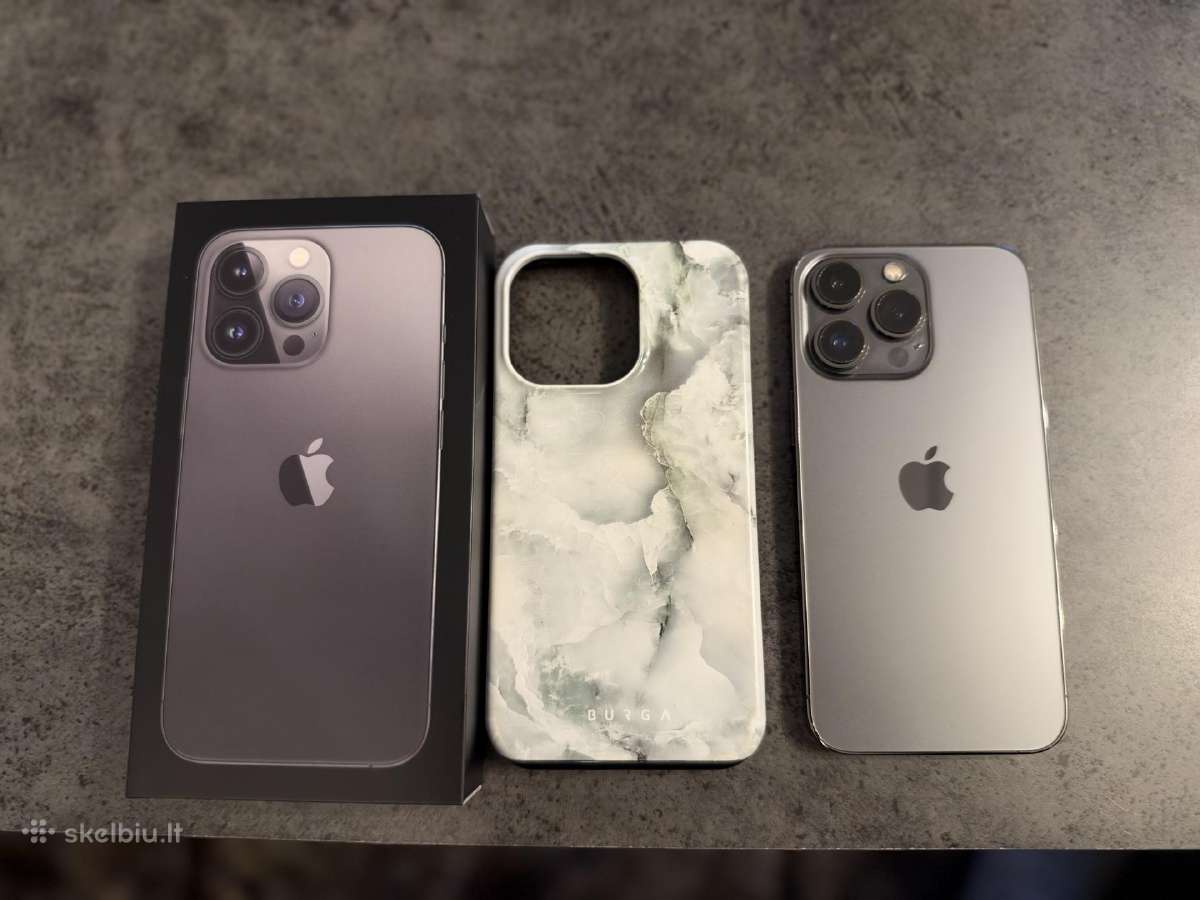 iPhone 13 Pro 256gb + Burga dėkliukas - nuotraukos Nr. 9