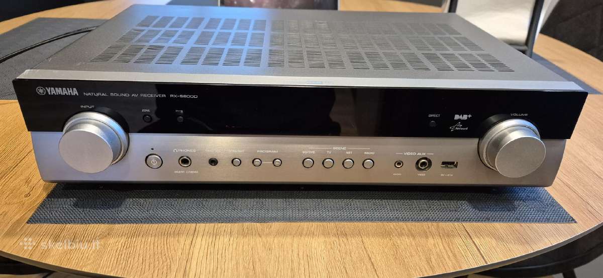 Yamaha Rx-s600d - nuotraukos Nr. 5