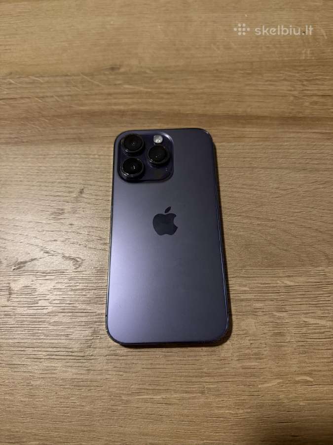 iPhone 14 Pro 256 GB Deep Purple - nuotraukos Nr. 2