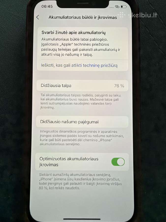 Parduodu iPhone 12 Pro 256gb - nuotraukos Nr. 5