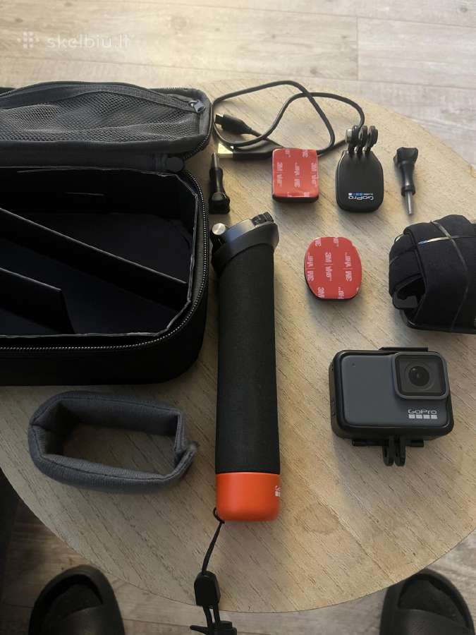 Gopro Hero7 Silver 4k su priedų komplektu 10/10 - nuotraukos Nr. 4