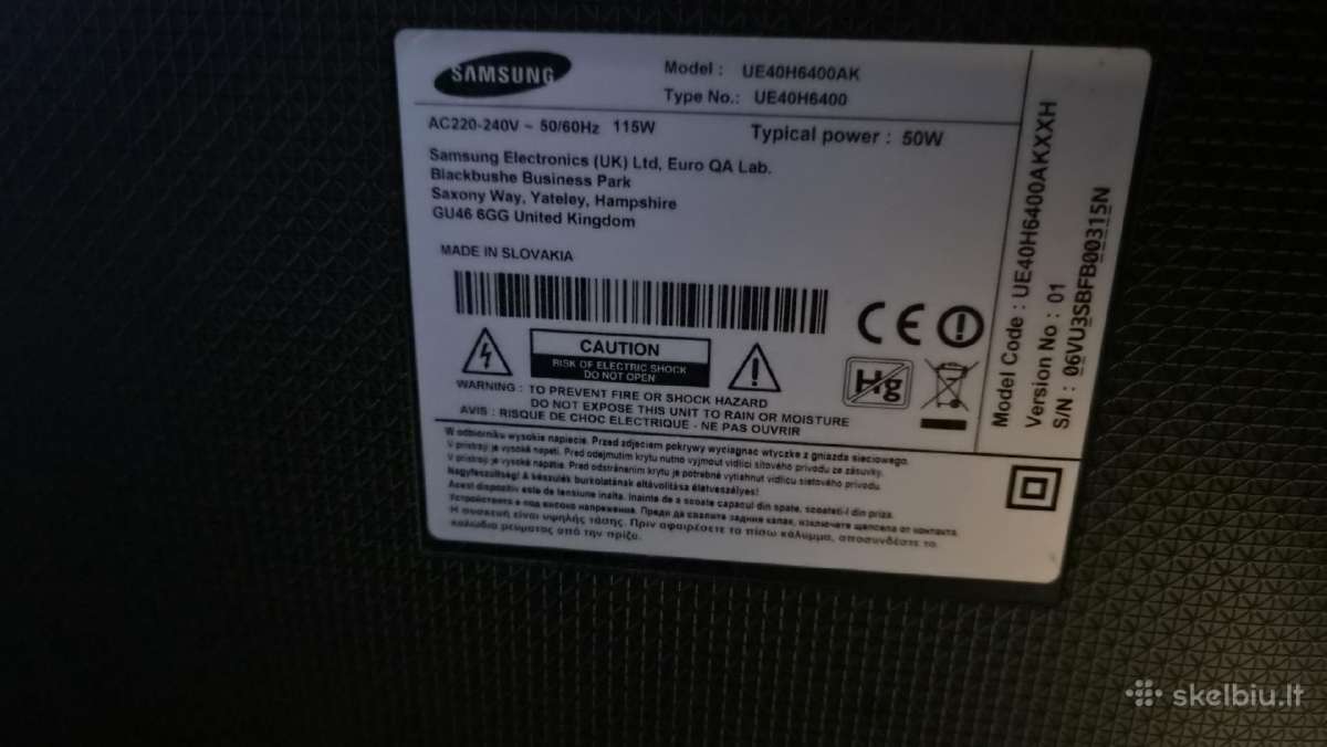 Samsung 40 - nuotraukos Nr. 2