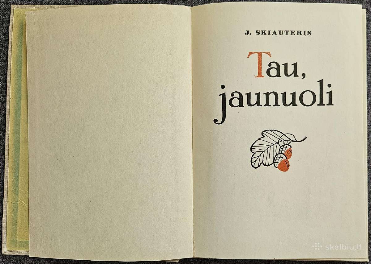 Tau, Jaunuoli, J. Skiauteris 1967 - nuotraukos Nr. 2