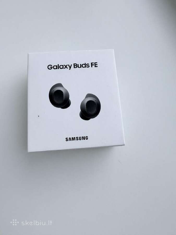 Parduodu Samsung. Galaxy Buds Fe- juodos - nuotraukos Nr. 3