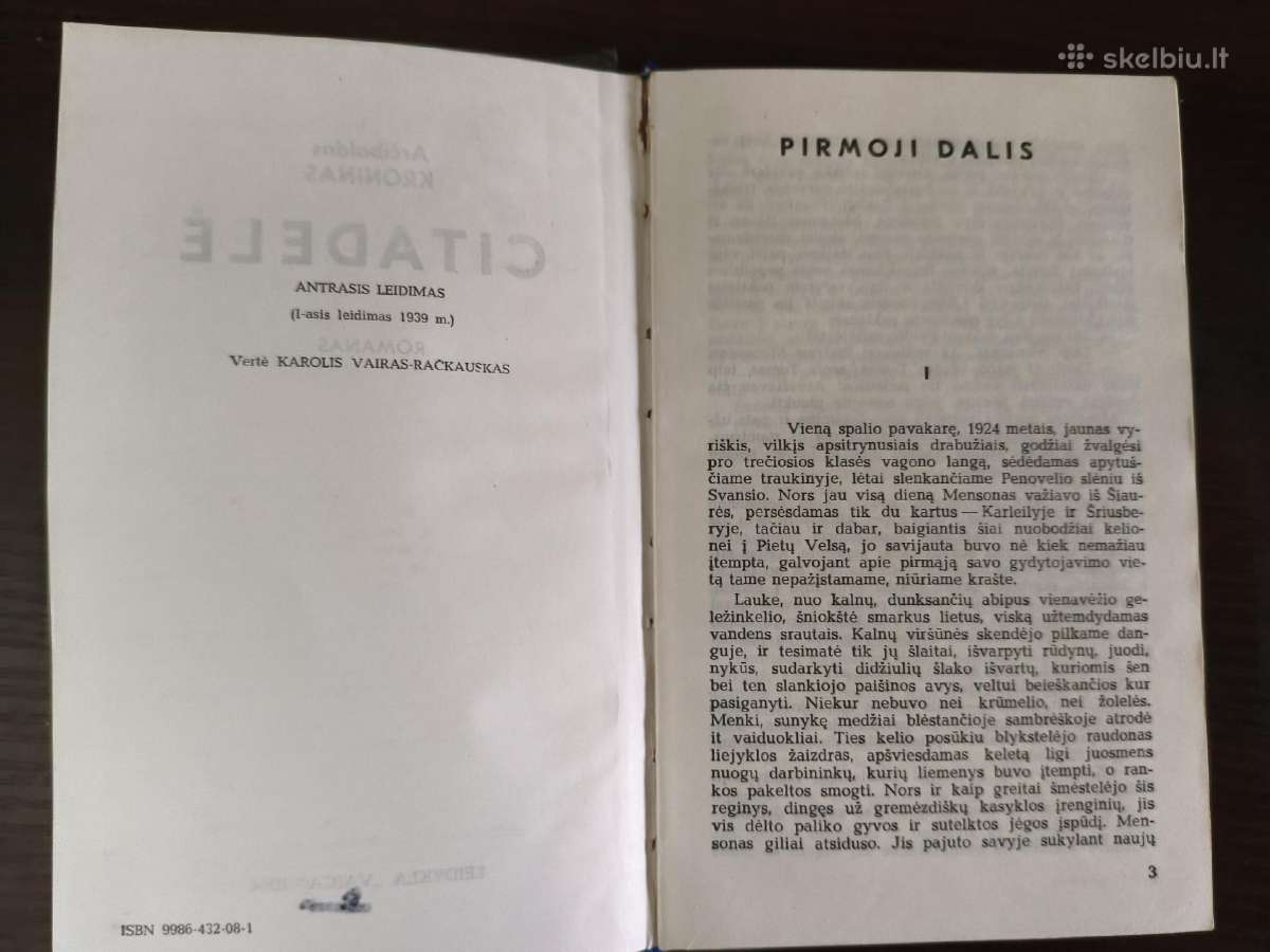 Arčibaldas Kroninas "Citadelė" - nuotraukos Nr. 5