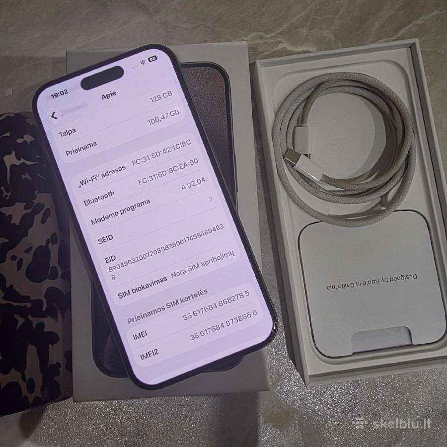 Parduodu Apple 15 Pro - nuotraukos Nr. 5
