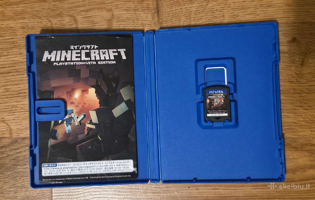 Playstation vita minecraft žaidimas - nuotraukos Nr. 3