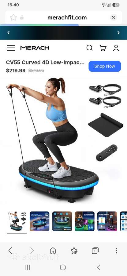 Vibro platforma-treniruoklis - nuotraukos Nr. 4