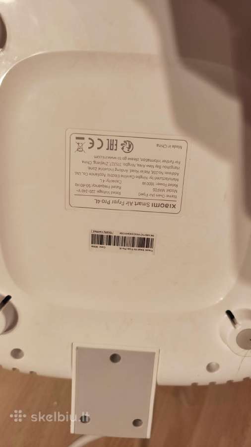 Xiaomi smart air fryer pro 4l - nuotraukos Nr. 3