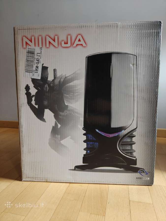 Raidmax Ninja Atx-918wbp Black Secc Steel Atx Mid - nuotraukos Nr. 3