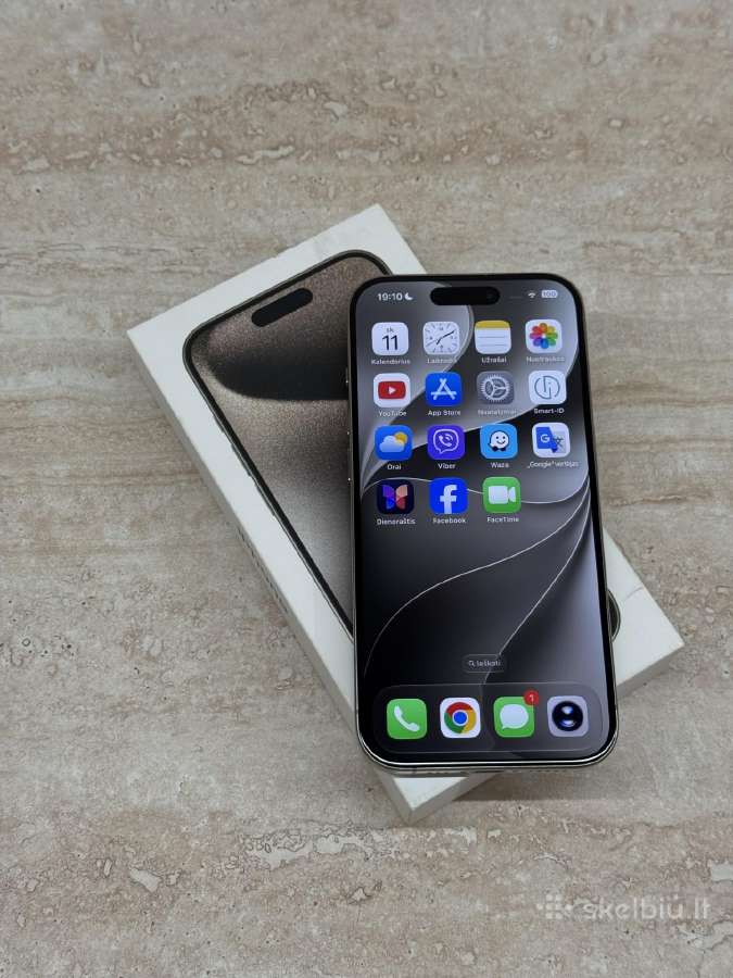 iPhone 15 Pro 256gb Natural Titanium - nuotraukos Nr. 5