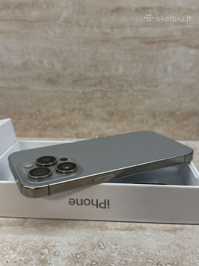 iPhone 15 Pro 256gb Natural Titanium - nuotraukos Nr. 8