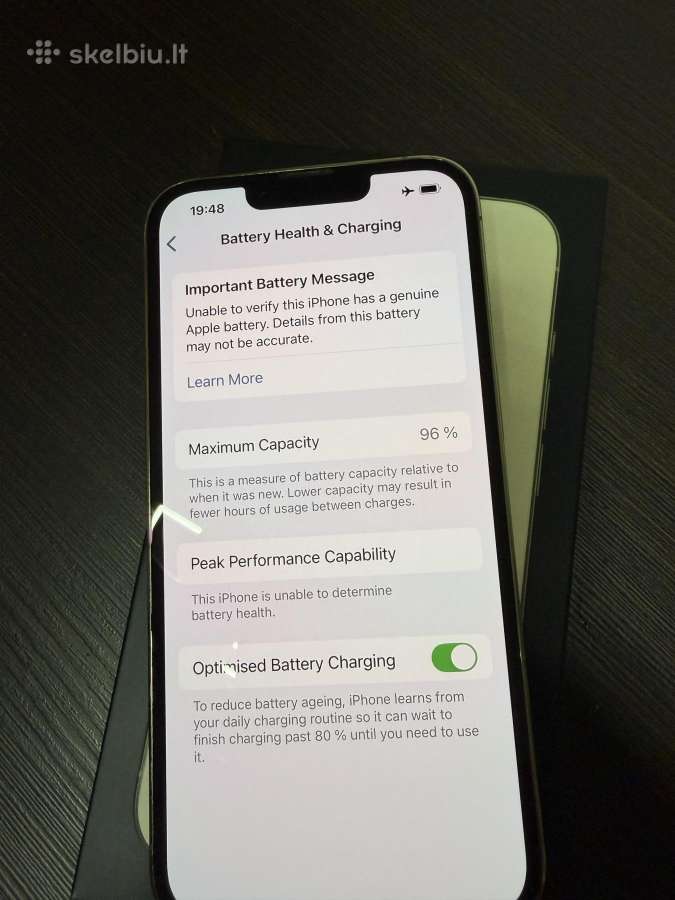 iPhone 13pro 256 GB - nuotraukos Nr. 5