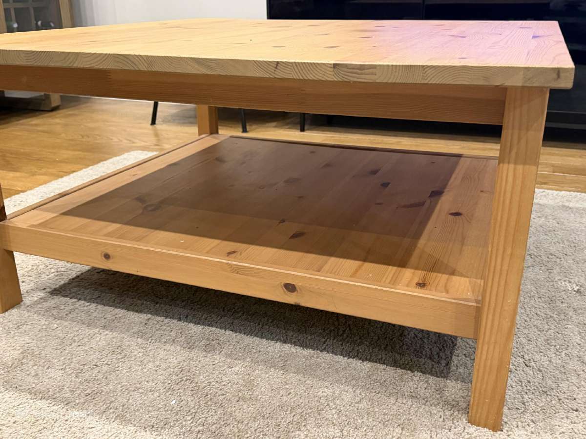 Ikea Hemnes kavos staliukas 9090 cm - nuotraukos Nr. 3