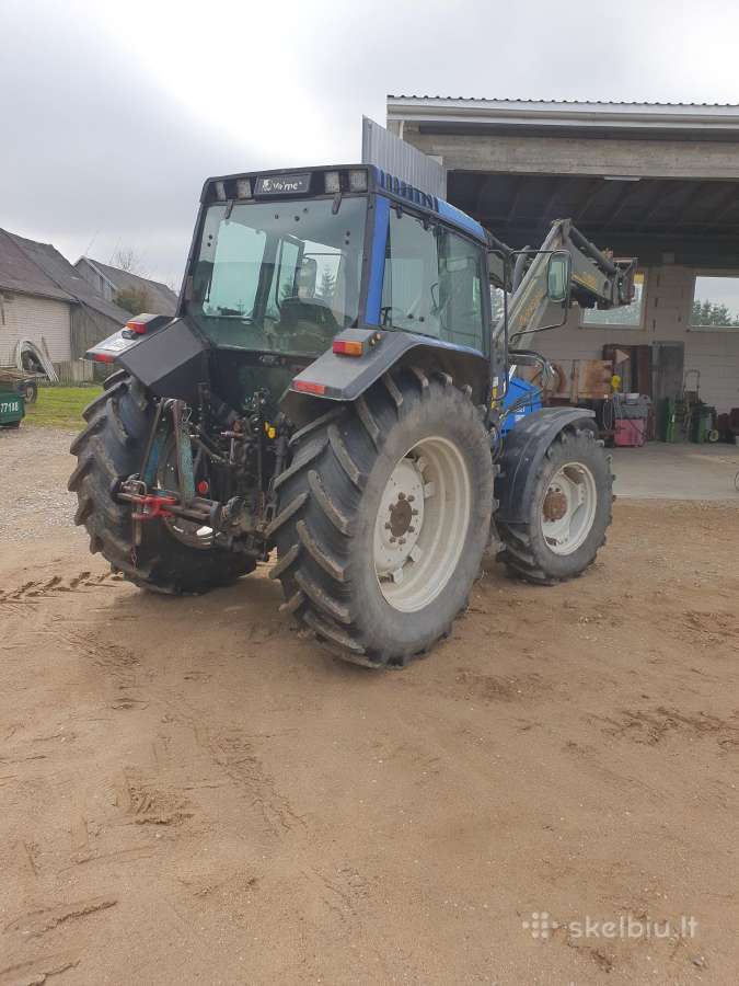 Valtra valmet 6800 su frontaliniu krautuvu - nuotraukos Nr. 2