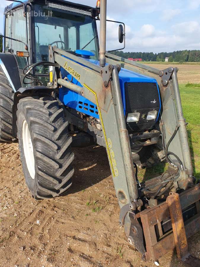 Valtra valmet 6800 su frontaliniu krautuvu - nuotraukos Nr. 4