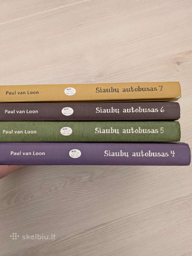 Paul van Loon knygų rinkinys „Siaubų autobusas - nuotraukos Nr. 2