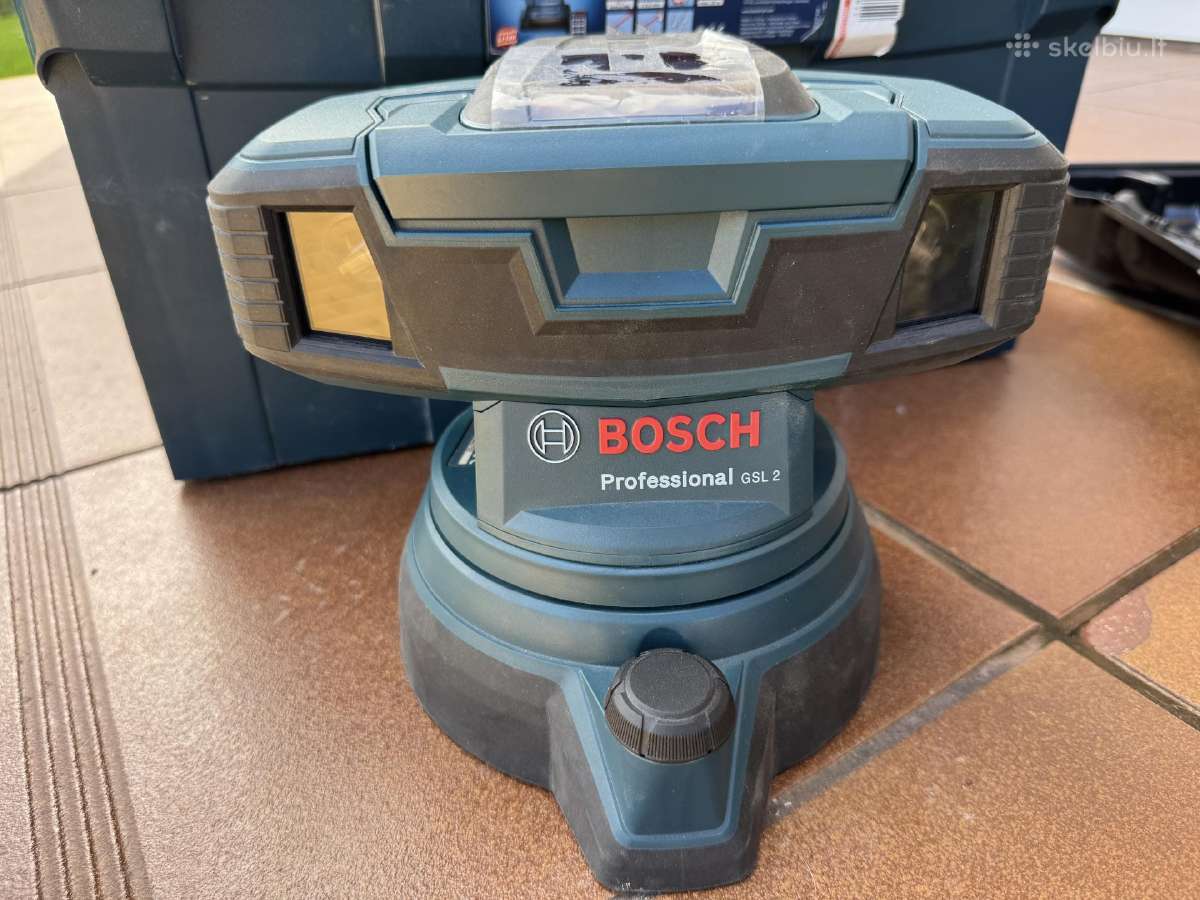 Bosch Gsl2 Professional grindų paviršiaus lazeris - nuotraukos Nr. 3