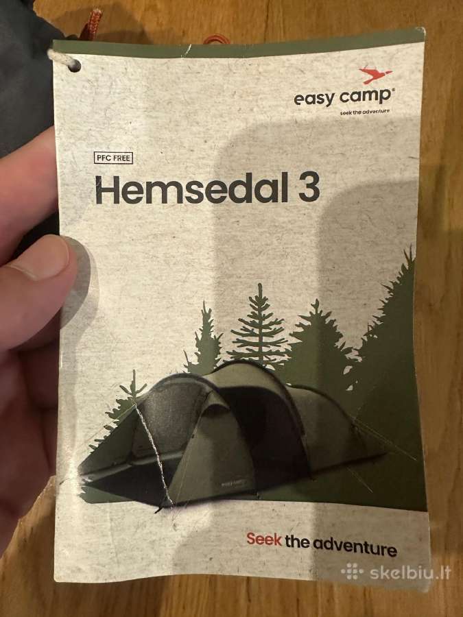 Easy Camp Hemsedal 3 palapinė - nuotraukos Nr. 3