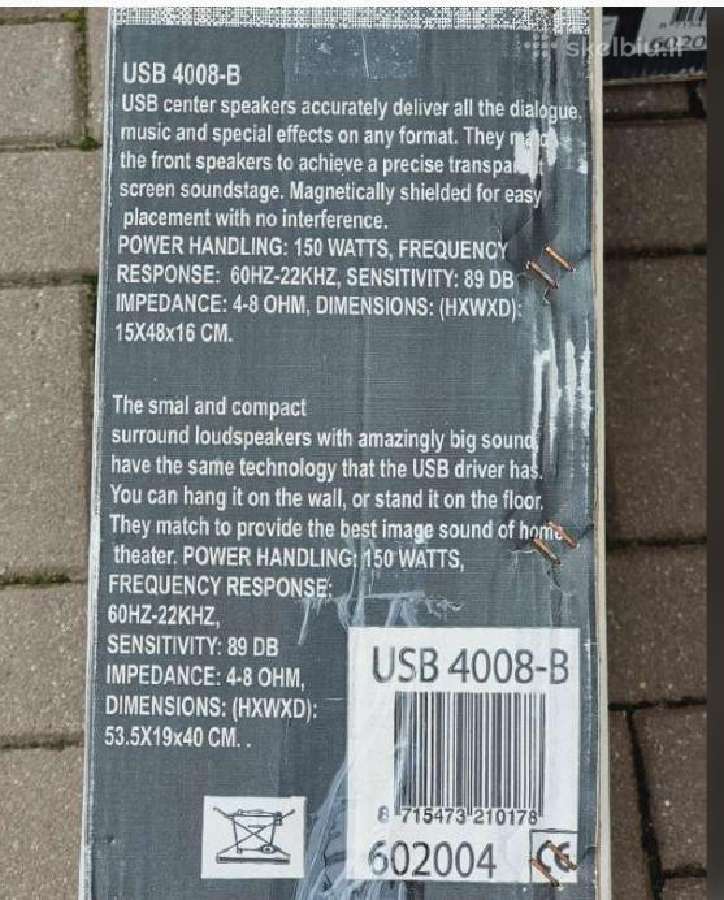 Parduodu namų kino sistemą Usb Blaster Usb 4008-a - nuotraukos Nr. 5