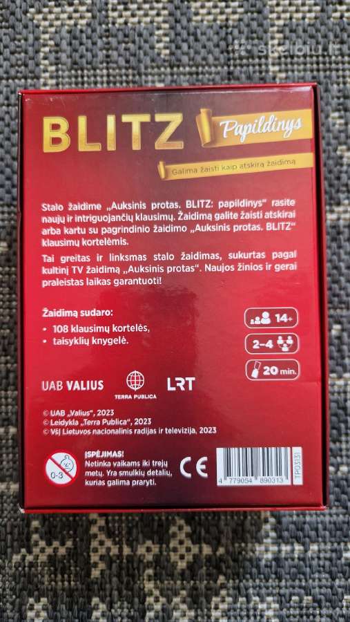 Stalo žaidimas Auksinis protas - nuotraukos Nr. 2