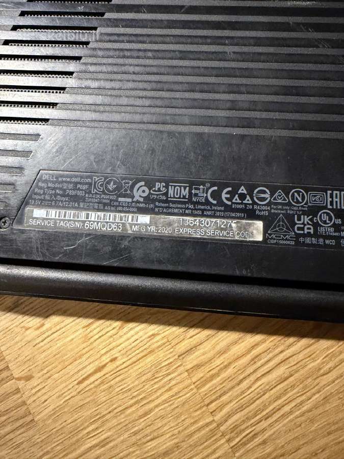 Dell G5 15 5500 - nuotraukos Nr. 3