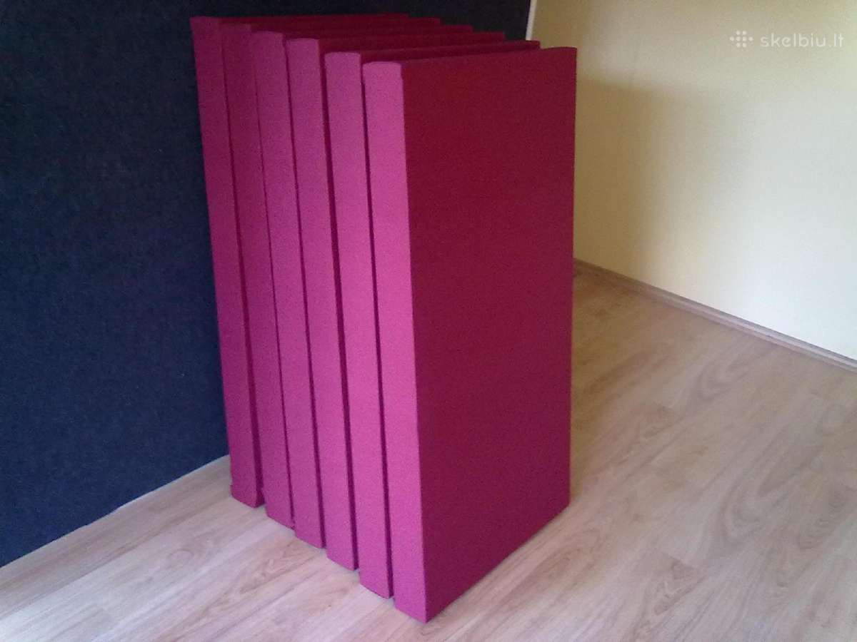 Akustinės panelės (bass traps) - nuotraukos Nr. 2
