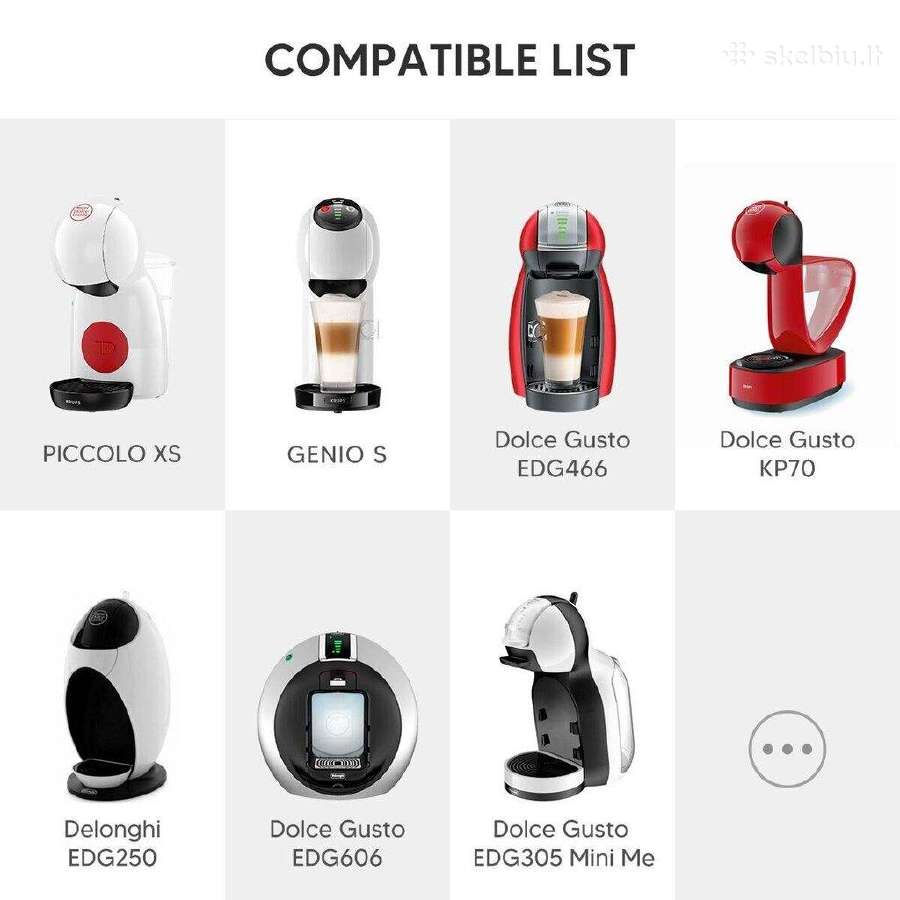 Daugkartinė kavos kapsulė Dolce Gusto kavos aparat - nuotraukos Nr. 3
