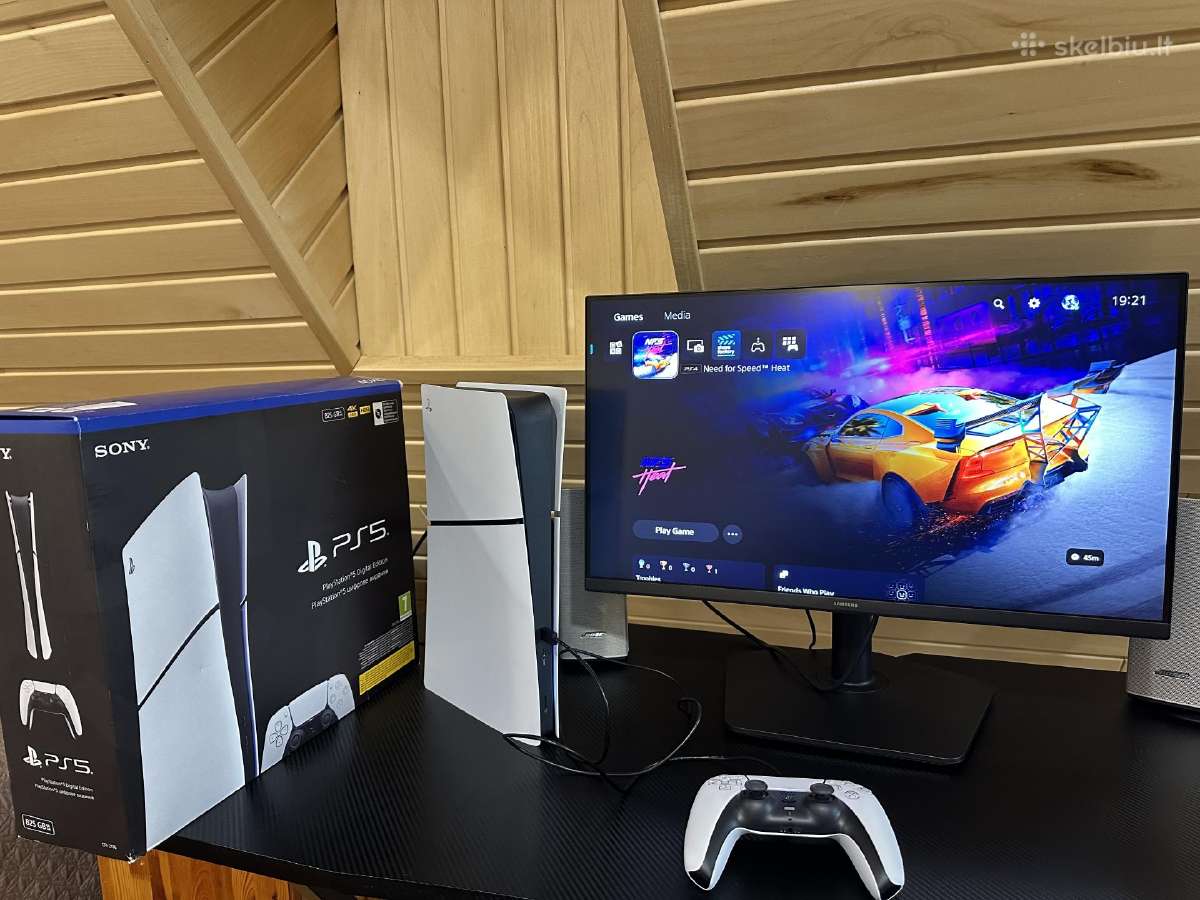 Sony Playstation 5 Slim Digital 2025 m. modelis - nuotraukos Nr. 2