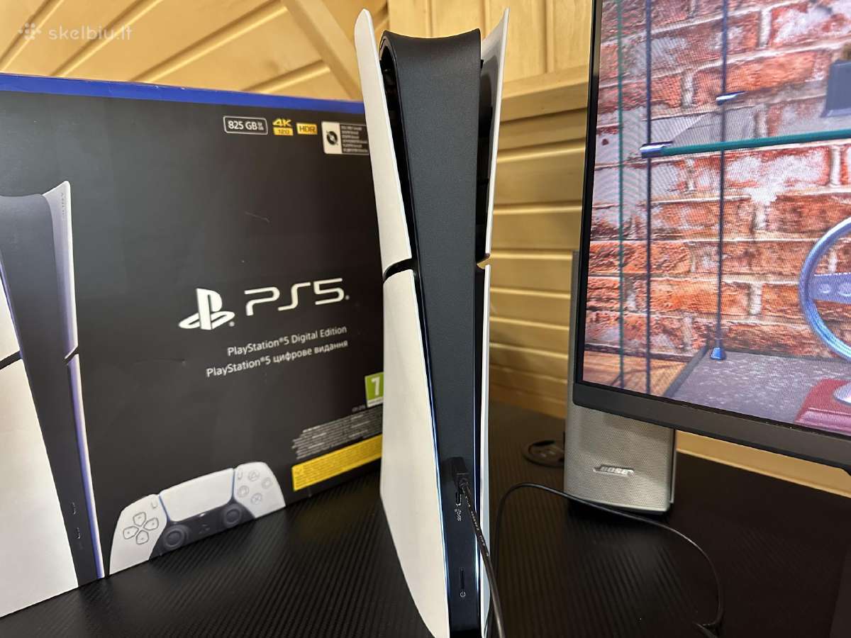 Sony Playstation 5 Slim Digital 2025 m. modelis - nuotraukos Nr. 5
