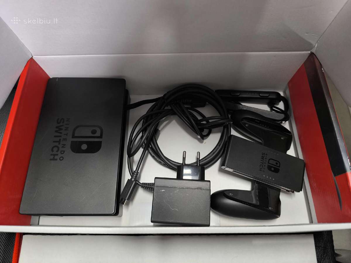 Atrištas Nintendo Switch V2 256gb 31 žaidimas - nuotraukos Nr. 2