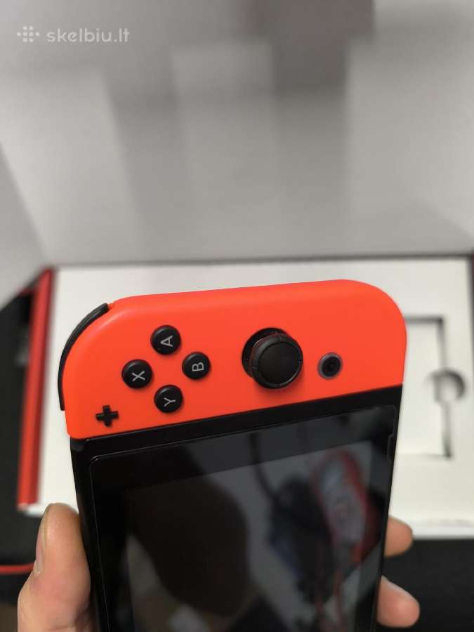 Atrištas Nintendo Switch V2 256gb 31 žaidimas - nuotraukos Nr. 7