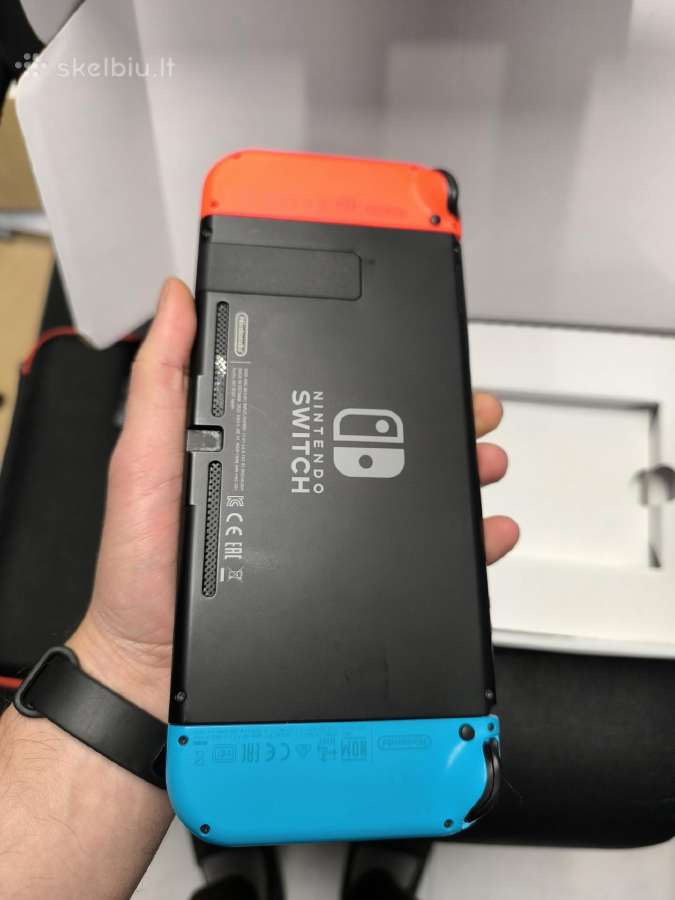 Atrištas Nintendo Switch V2 256gb 31 žaidimas - nuotraukos Nr. 8
