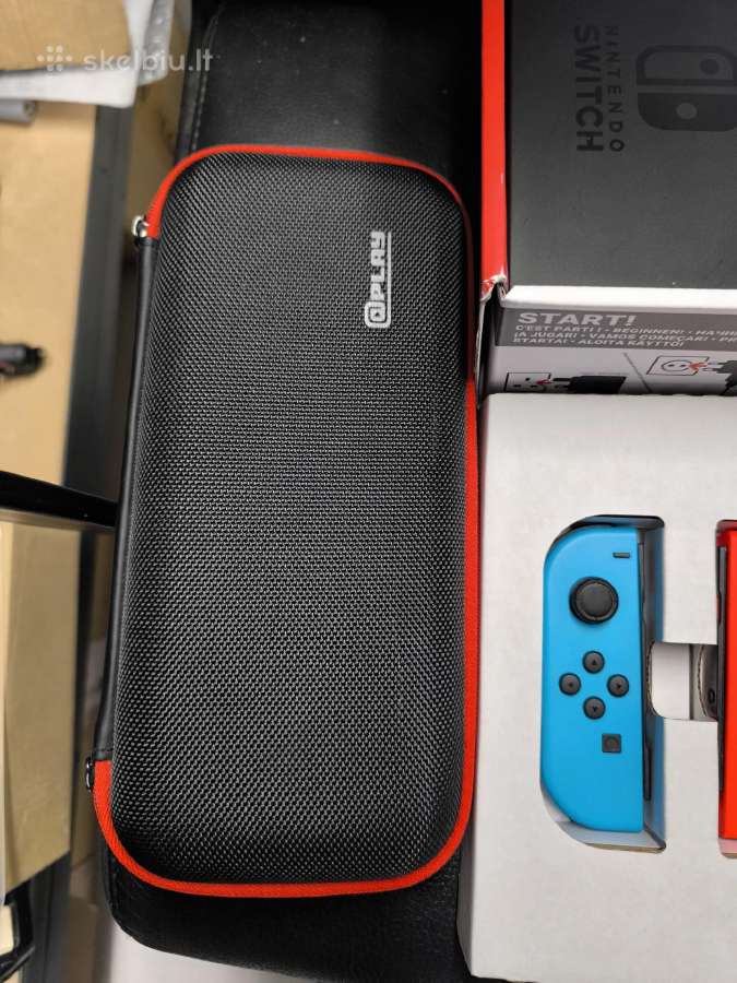 Atrištas Nintendo Switch V2 256gb 31 žaidimas - nuotraukos Nr. 4