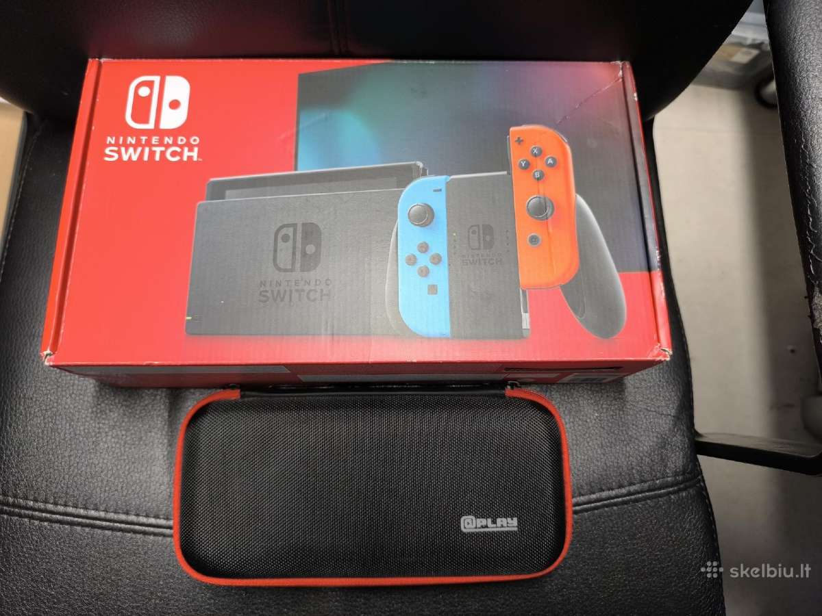 Atrištas Nintendo Switch V2 256gb 31 žaidimas - nuotraukos Nr. 13