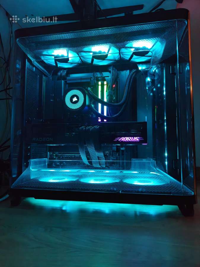 9070xt 16gb, Ryzen 9950x3d, Ddr5 32gb, 5tb SSD - nuotraukos Nr. 2