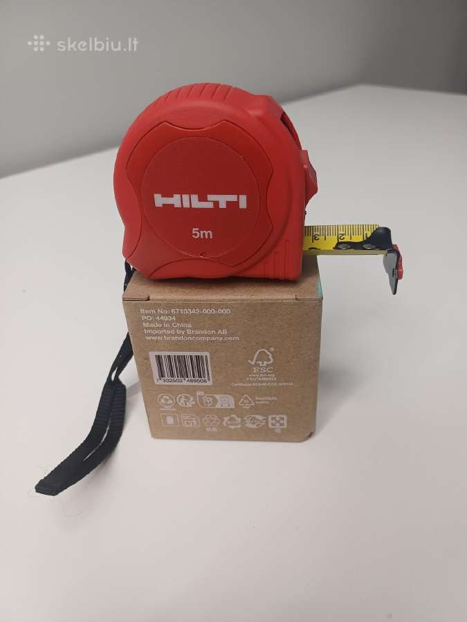 Hilti matavimo ruletės - nuotraukos Nr. 5