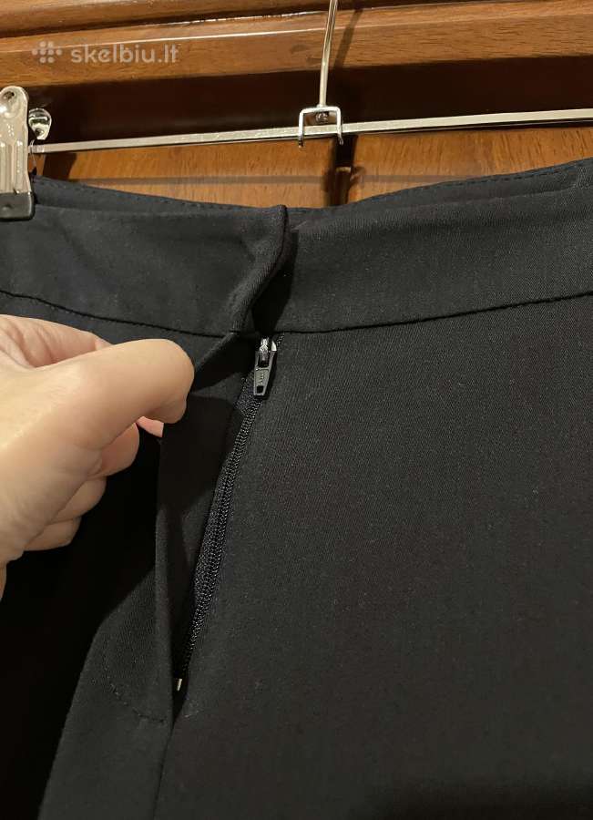Siaurėjančios kelnės su kantu XL - nuotraukos Nr. 4