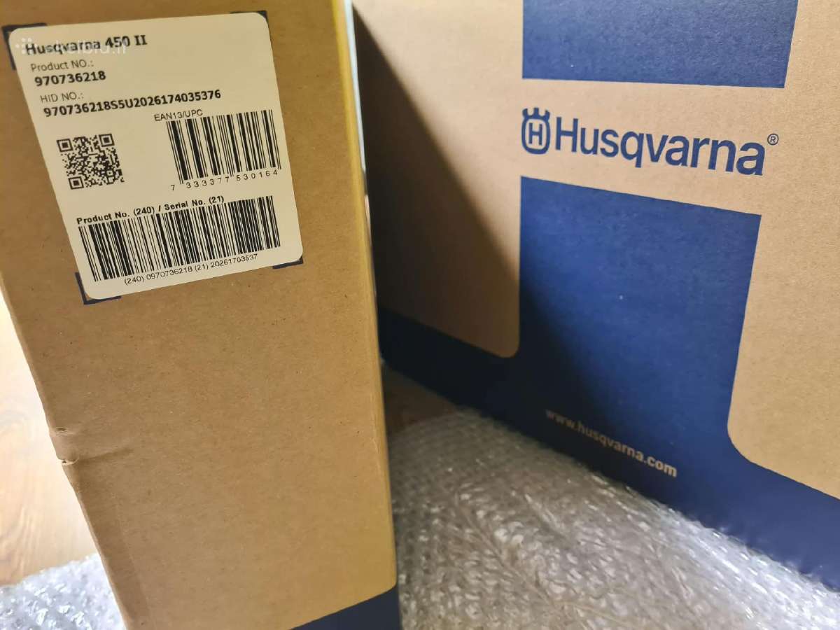 Naujas Husqvarna 450 II gen2 2026 benzino pjuklas - nuotraukos Nr. 5