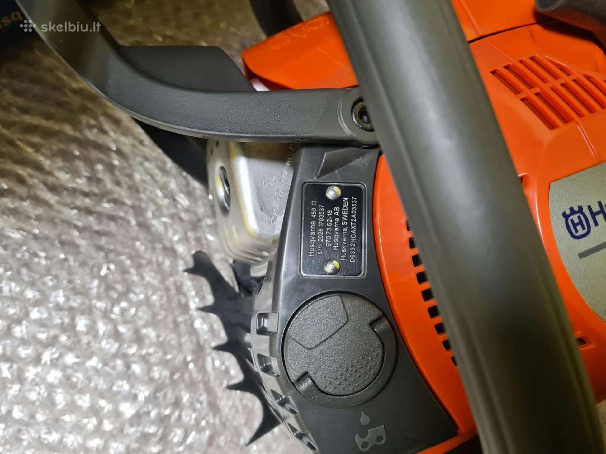 Naujas Husqvarna 450 II gen2 2026 benzino pjuklas - nuotraukos Nr. 2